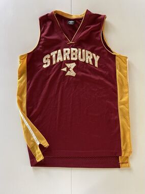 Men’s XL Double-Sided #3 Stephon Marbury “Starbury” Sleeveless Basketball Jersey